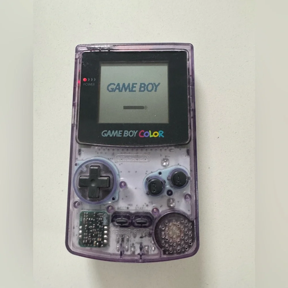 Nintendo Game Boy Color - Transparent Purple